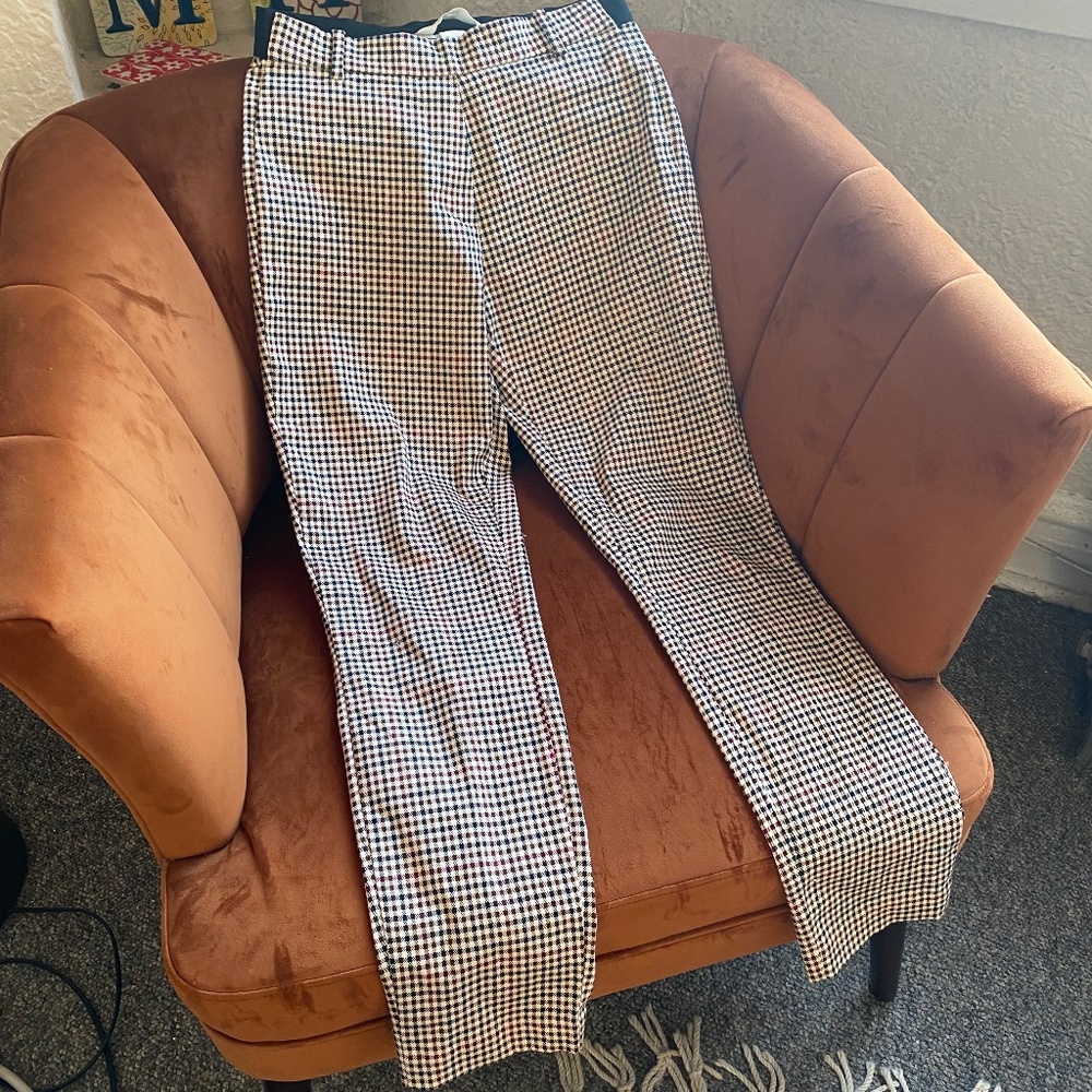 H&M Check-Print Pants
